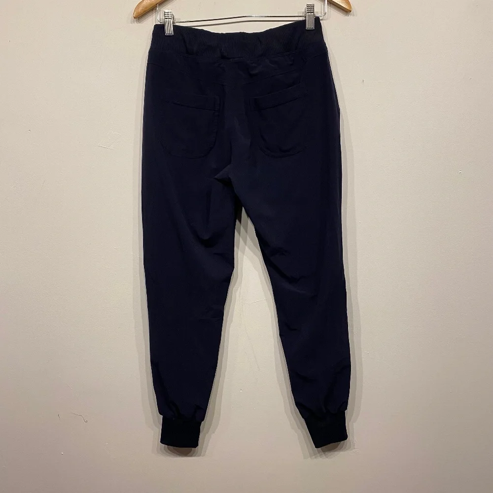 Athleta Navy Blue Lined City Jogger Activewear Pants Size 2 - Picture 5 of 6